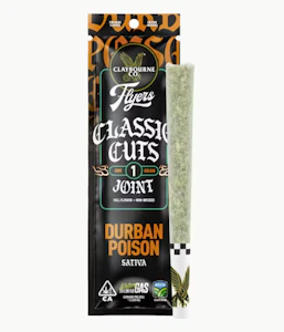 CLAYBOURNE CO. - [Claybourne] Pre-roll - 1g - Durban Poison (S)