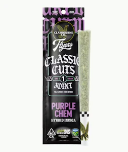 CLAYBOURNE CO. - [Claybourne] Pre-roll - 1g - Purple Chem (I/H)