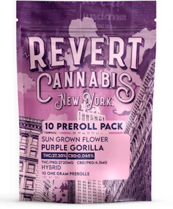 Revert - Purple Gorilla - 1G 10PK Prerolls
