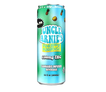 Uncle Arnie's - Pineapple Paradise - 100mg - 12oz - Uncle Arnie's