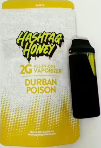 Hashtag Honey - Hashtag Honey - Durban Poison - 2g AIO Main Image