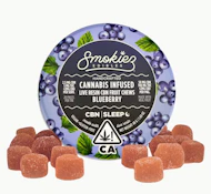 SMOKIEZ - Edible - Blueberry - 2:1 - THC:CBN - Live Resin - 20PK - 100MG