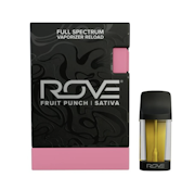 1g ROVE Melted Diamond Live Resin Vaporizer Reload - Fruit Punch 91%