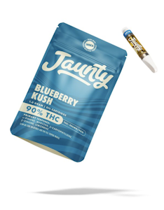 JAUNTY - Blueberry Kush - 1g 510 Vape 