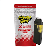 STRAWBERRY DIESEL VAPE PEN - HASHTAG HONEY - 2g