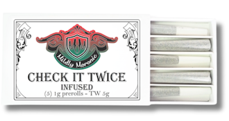 Check It Twice - 1g 5PK Infused Prerolls