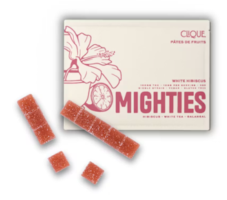 CLIQUE | White Hibiscus RSO Mighties | 2pk/100mg