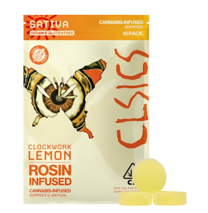 CLSICS - Clsics Rosin 10pk Gummies Clockwork lemon