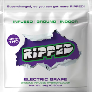 Ripped - Ripped - Electric Grape - 14g Infused Ground Flower