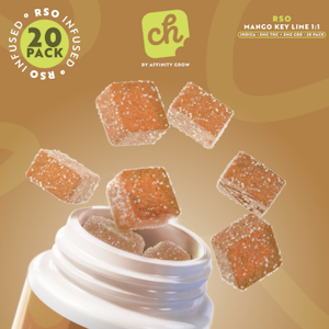 Chew - Chew RSO Mango Key Lime 1:1 Gummies I 00839