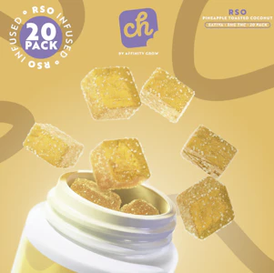 Chew - Chew RSO Pineapple Toasted Coconut Gummies S 00861