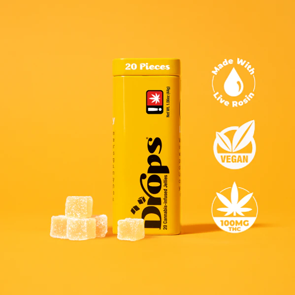 Drops - DROPS: Lemon 20pk/100mg (S) Main Image