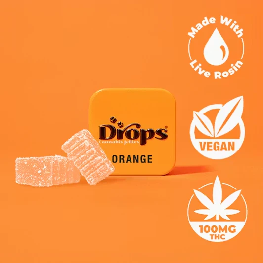 Drops - DROPS: Orange 2pk/100mg (S) Main Image