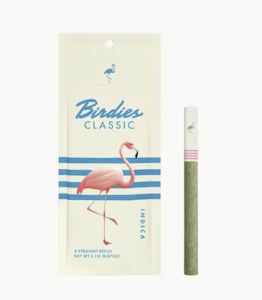 Birdies - [Birdies] Pre-roll 3 Pack - 2.1g - Classic Indica