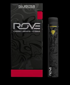 Rove | Cherry Gelato | Live Resin Diamond Ready-to-use Vape | 1g