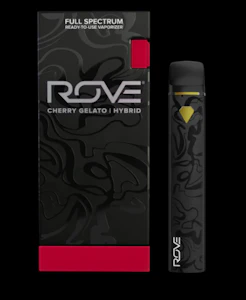 Rove - Rove | Cherry Gelato | Live Resin Diamond Ready-to-use Vape | 1g