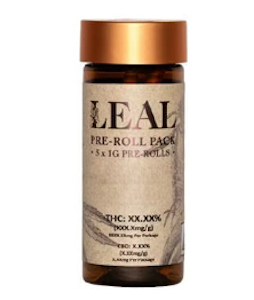 LEAL - Lemon Venom - 1G 5PK Prerolls