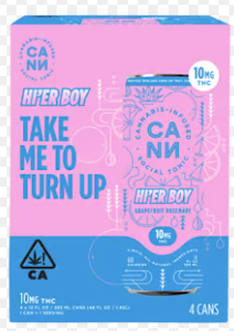 CANN - [CANN] Hi'er Boys 4 pack - 10mg - Grapefruit Rosemary