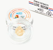 PUNCH 1G Nectarine Slushie TIER 3 Cold Cure Rosin Badder