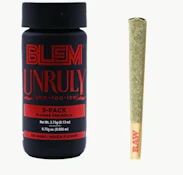 BLEM 5PK Unruly OG Indoor Preroll Pack