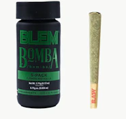 BLEM 5PK Bomba Indoor Preroll Pack