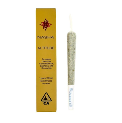 NASHA - Nasha Hash Infused Preroll 1g Nigerian Haze WAK X Strawberry Crisp Main Image