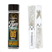 King Louis | 1g | 2pack Frosted Infused Prerolls | Claybourne
