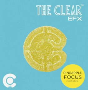 The Clear EFX | Pineapple Gummies 2:1 THC:CBC | 10pk/100mg