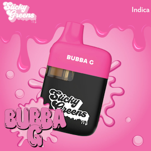 Sticky Greens - Sticky Greens | Bubba G Disposable | 1g