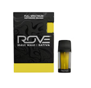 MAUI WAUI LIVE RESIN DIAMOND VAPE CART RELOAD - ROVE - 1g
