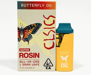 CLSICS - CLSICS 1G AIO Butterfly OG Rosin Disposable