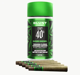 STIIIZY - STIIIZY 5PK Sour Diesel Mini Infused Blunt Pack