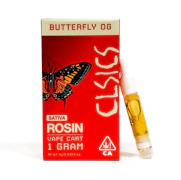 CLSICS - 1g Live Rosin Cartridge - Butterfly OG