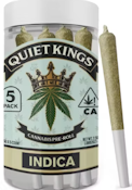 [Quiet Kings] Pre-Roll 5pk - 2.5g - Phantom OG (I)