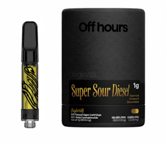 OFF HOURS - Super Sour Diesel 1G 510 Cartridge