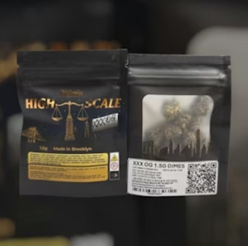 HIGH SCALE - XXX OG -Indica- 21.71% THC | 1.5g (Flower) | Highscale   -y8