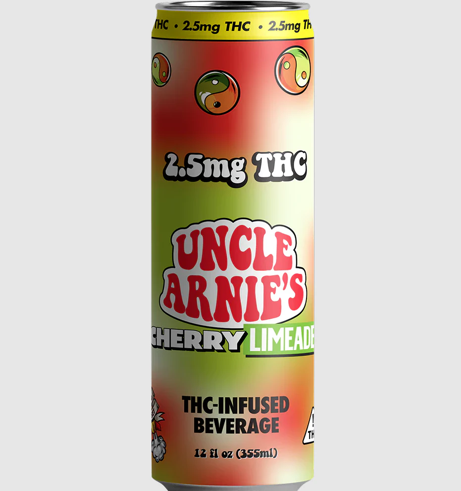 Uncle Arnies - Uncle Arnie's Beverage 12oz Cherry Limeade 100mg Main Image