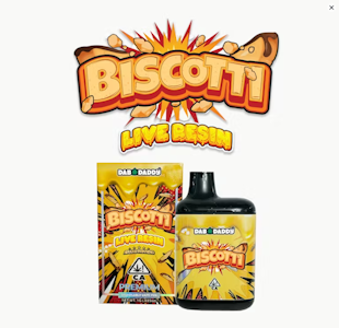 Dab Daddy - Dab Daddy - Disposable - Live Resin - Biscotti - 1G