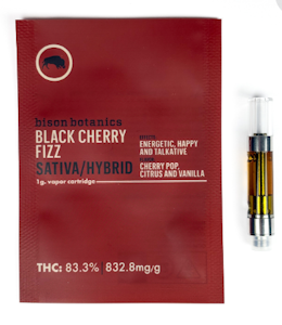 Bison Botanicals - Black Cherry Fizz - 1G 510 Vape