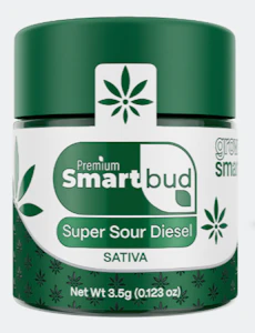 SmartBud - SmartBud - Super Sour Diesel - Pre-ground 14g - Flower
