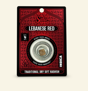Sitka - Lebanese Red [I] Hashish 1g Sitka
