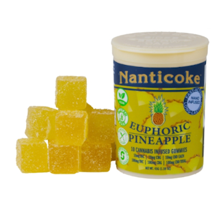 NANTICOKE - Nanticoke - Euphoric - Pineapple - 100mg - Edibles