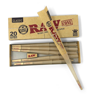 RAW - RAW King Size Cones 20pk