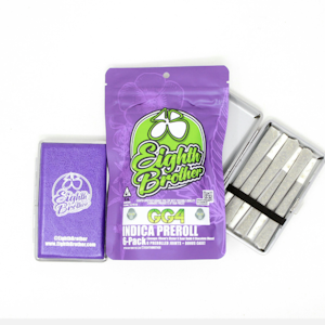 EIGHTH BROTHER - 6g Eighth Brother Pre-Roll Pack - GG4 20-24%