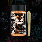 5pk Gramlin Indoor Pre-rolls - Rum Ting 31%
