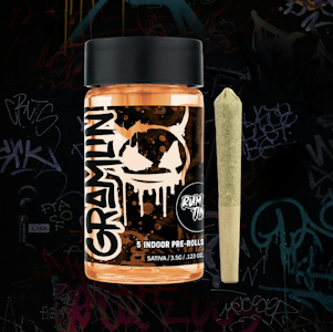 GRAMLIN - 5pk Gramlin Indoor Pre-rolls - Rum Ting 31%