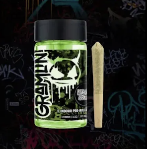 GRAMLIN - 5pk Gramlin Indoor Pre-rolls - Midnight Snacks 23%