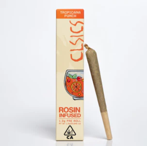 CLSICS - CLSICS Rosin Infused Preroll 1.3g Tropicana Punch