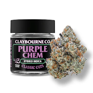 CLAYBOURNE CO. - Claybourne Co. - 3.5g Classic Cuts - Purple Chem
