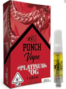[Punch] Cartridge - 1g - Platinum OG (I)